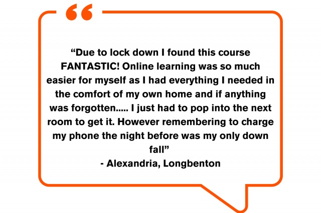Fantastic online learning quote by Alex
